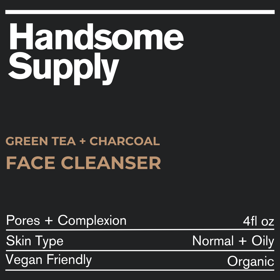 Green Tea + Charcoal Face Cleanser - Image 2